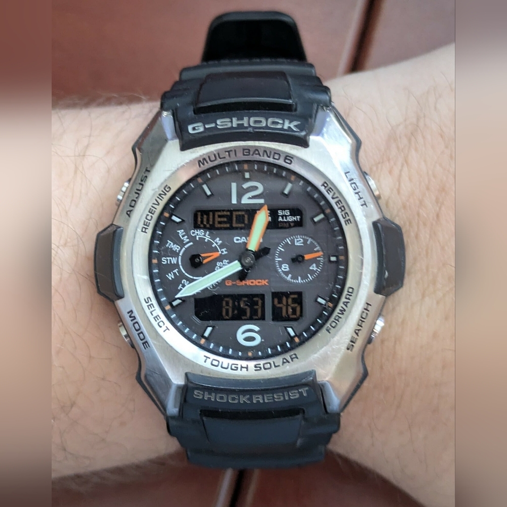 Casio G-Shock GW-2500 Vintage Radio‎ Solar Watch